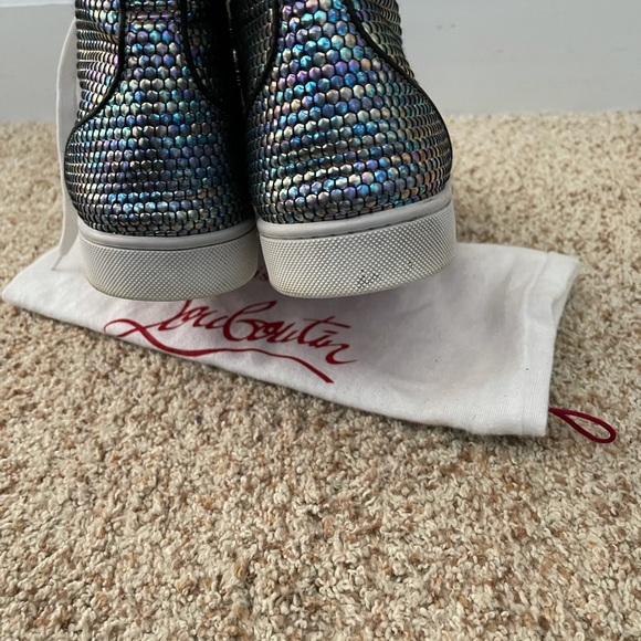 Rare Christian louboutin hightop sneakers 41.5 - Picture 9 of 14